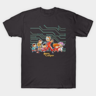 The caliper kids. T-Shirt